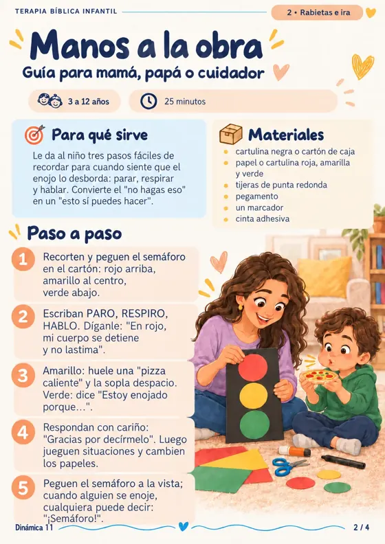 Dinámica 11, página 2: El semáforo de Jonás
