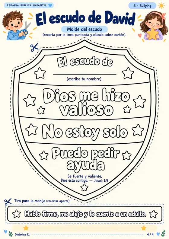 Dinámica 41, página 4: El escudo de David